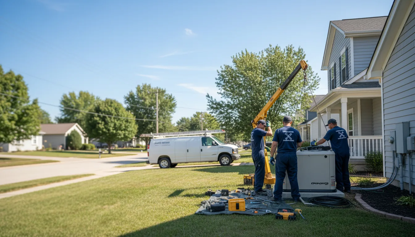 Generator Installation in Ypsilanti, MI near me